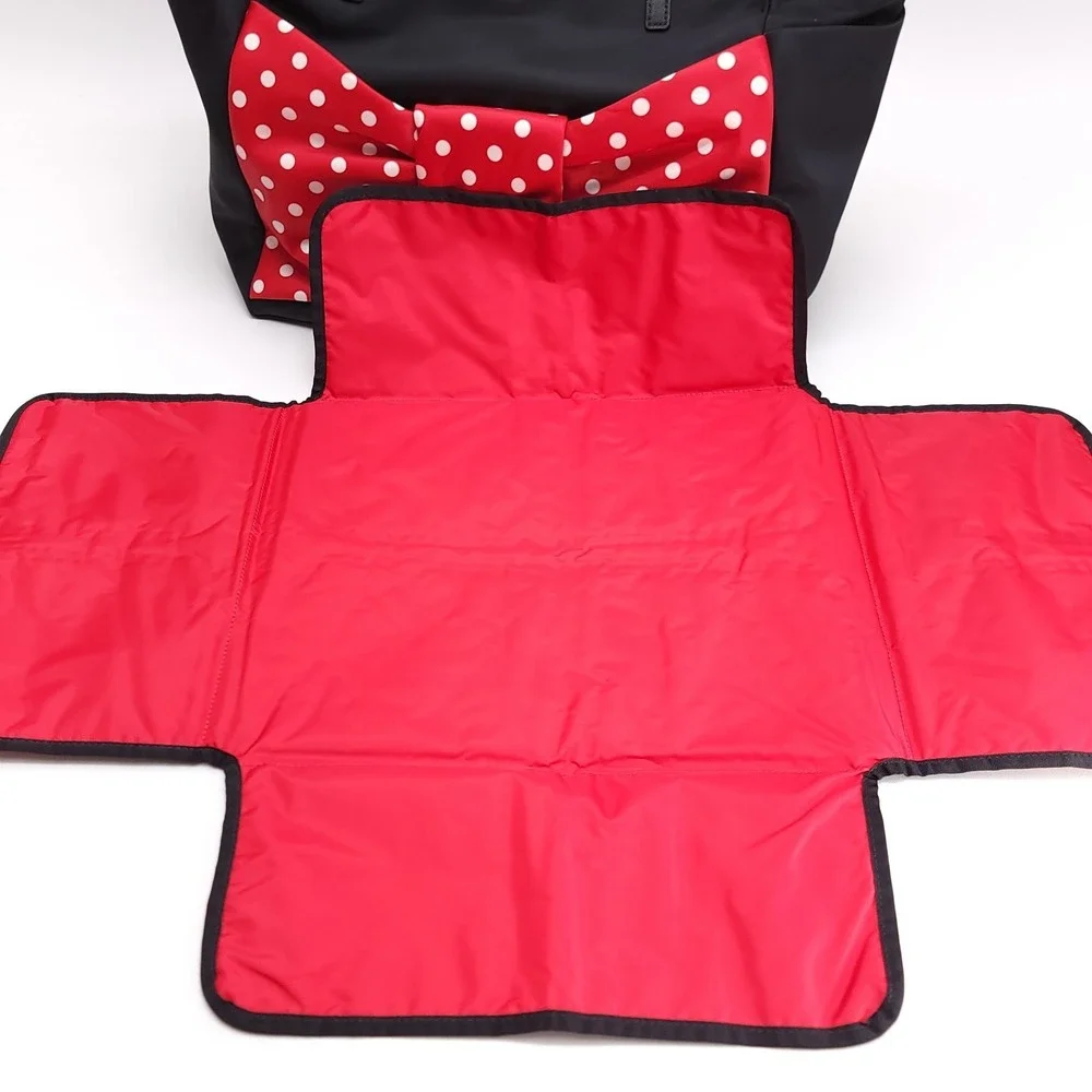 Kate Spade NY Disney Minnie Mouse Diaper Baby Bag Tote Changing Pad Purse‎